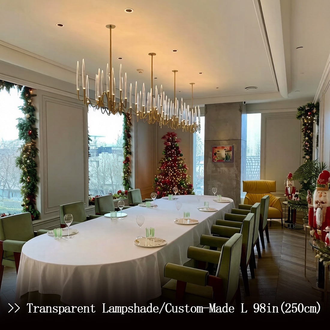 Candelabra Chandelier for Kitchen Island - Modern Ceiling Light | INS Home Decor