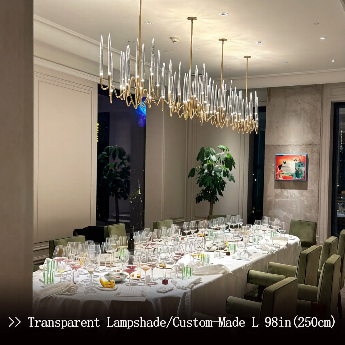 Candelabra Chandelier for Kitchen Island