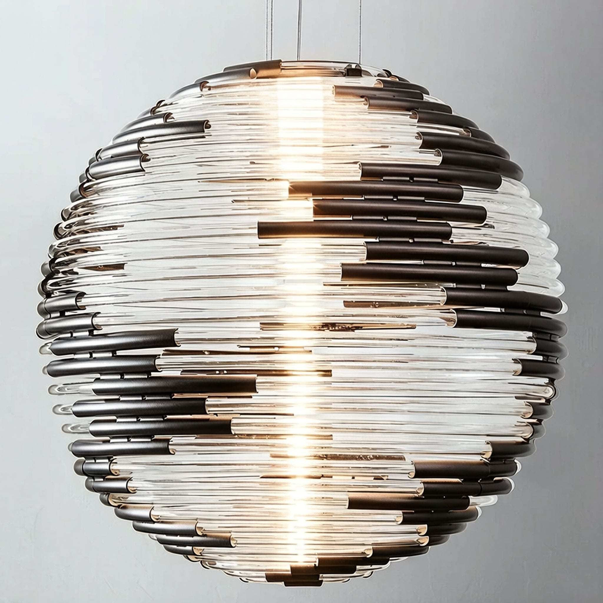 Glass Globe Pendant Light - Contemporary Globe Pendant Lamp