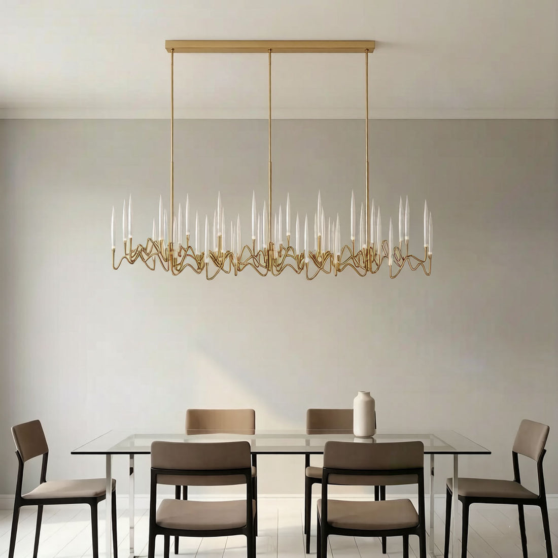 Candelabra Chandelier for Kitchen Island - Modern Ceiling Light | INS Home Decor