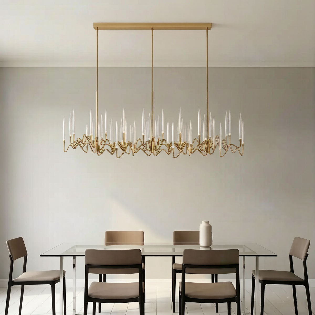 Candelabra Chandelier for Kitchen Island - Modern Ceiling Light | INS Home Decor